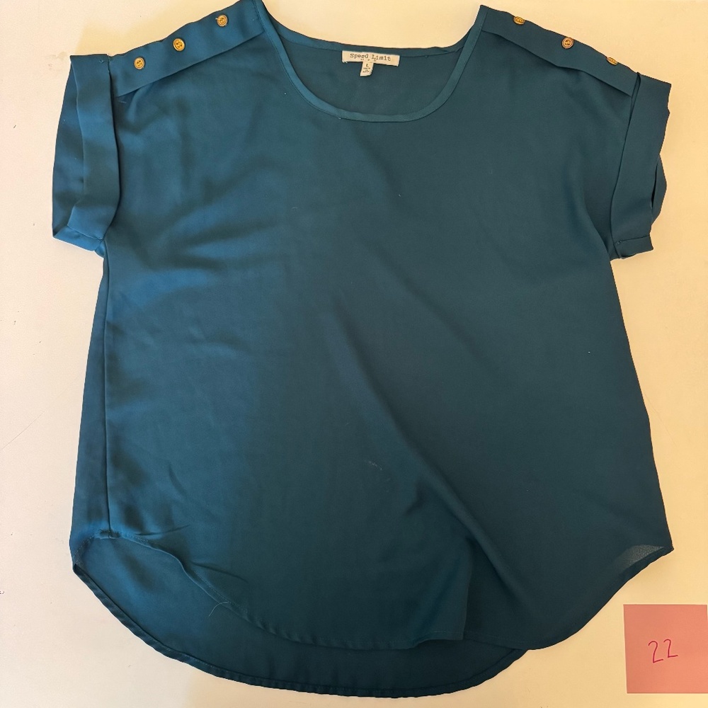 Speed Limit Green Shirt